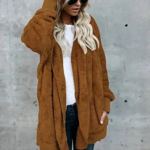 Lia | Warme Teddy Fleecejacke