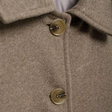 Elegant Wool Blend Long Coat