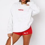 With Love Always Oversized Hoodie Grey Marl – Soft, Warm and Stylish