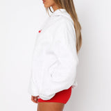 With Love Always Oversized Hoodie Grey Marl – Soft, Warm and Stylish