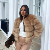 Lacy | Hochwertige Kunstfell-Jacke – Edles Design für Eleganz und Komfort