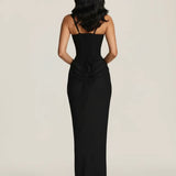 Amara | Sculpted Elegant Midi Dress