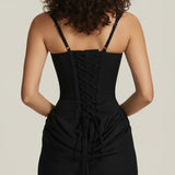 Amara | Sculpted Elegant Midi Dress