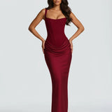 Amara | Sculpted Elegant Midi Dress