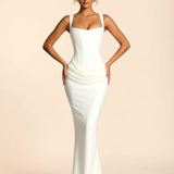 Amara | Sculpted Elegant Midi Dress