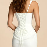 Amara | Sculpted Elegant Midi Dress