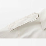 Clara | Kurzer Trenchcoat mit Doppelreiher – Elegant & Zeitlos