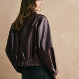 Isabelle | Cropped Lederjacke – Modern, Elegant & Zeitlos