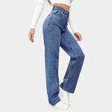 Emma | High-Waist Straight-Leg Jeans