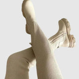 Charlotte | Stretch Strickstiefel