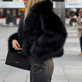 Luxury Faux Fur Oversized Winter Jacket