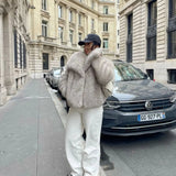 Luxury Faux Fur Oversized Winter Jacket
