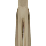 Strapless Wide Leg Elegant Jumpsuit