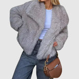 Luxury Faux Fur Oversized Winter Jacket