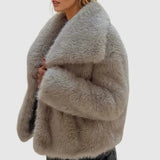 Luxury Faux Fur Oversized Winter Jacket