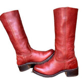 Classic Leather Knee High Riding Boots