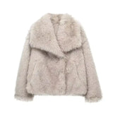 Luxury Faux Fur Oversized Winter Jacket