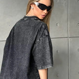 Oversized Vintage Washed T Shirt
