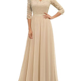 Helena | Lace maxi dress with a graceful and feminine silhouette