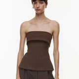 Sophie | Trägerloses Bandeau-Top