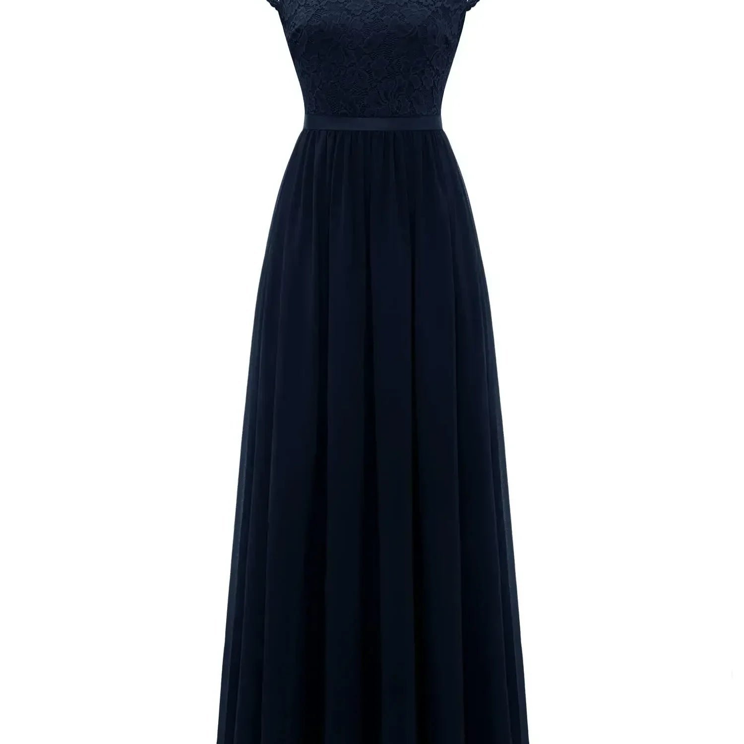 Helena | Lace maxi dress with a graceful and feminine silhouette