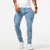 Robin | Stylische Cargo-Skinny-Jeans für Herren