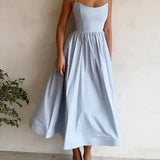 Strapless Bow Detail Midi Dress