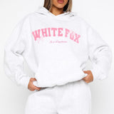 Daydreamers Madeline Oversized Hoodie Grey Marl – Comfortable, Playful and Stylish