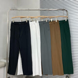 Men’s Relaxed Fit Straight Leg Casual Trousers