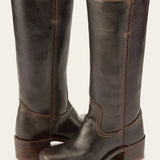 Classic Leather Knee High Riding Boots