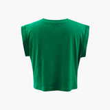 Graphic Cropped T Shirt Casual Street Style Fit