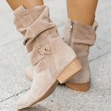 Women’s Suede Slouch Ankle Boots