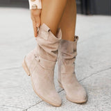Women’s Suede Slouch Ankle Boots