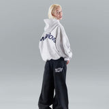 With Love Graphic Oversized Hoodie Casual Street Style