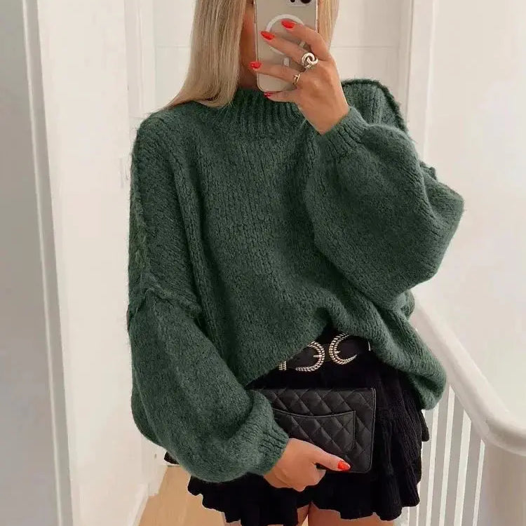 Jana | Gemütlicher Übergroßer Herbstpullover