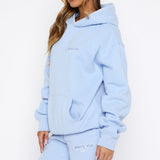 Oversized Hoodie Blue – Warm, Comfortable and Stylishly Made with Love